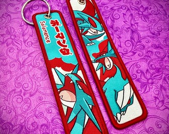 1 Piece Double Sided Salamence 5 Inch Keychain