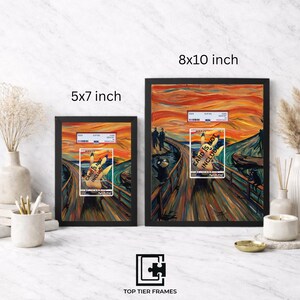 Premium Frame for Scream Collection Japanese Promo | 8x10 / 5x7 Graded Slab or Raw Card Display | Extended Art Wall Decor image 4