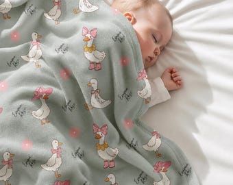 Copertina morbida personalizzata con nome del neonato / Fascia per neonati personalizzata / Copertina per ospedale / Regalo per baby shower, compleanno, battesimo