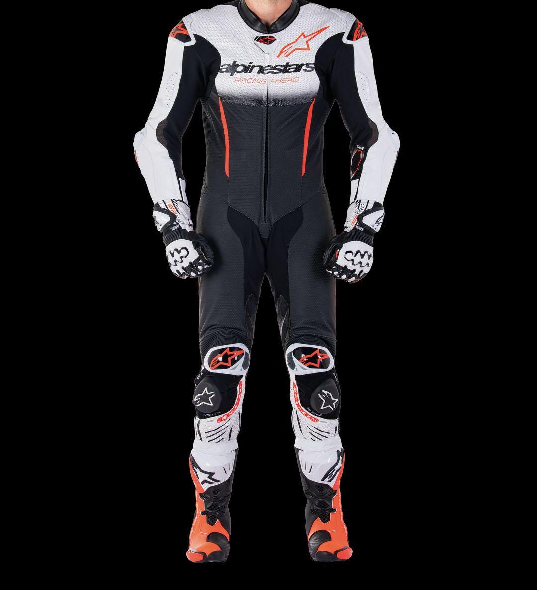 Custom Riding Gear Kangaroo Leather Custom Motorcycle Riding Suit for Track & Street ...