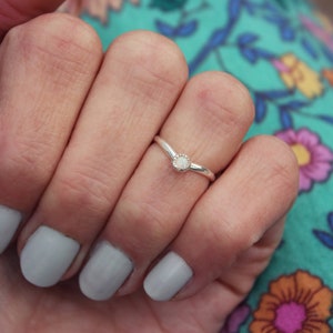 Midi rings, knuckle ring, Sterling silver Opal knuckle ring, chevron stacking ring - midi ring, silver ring