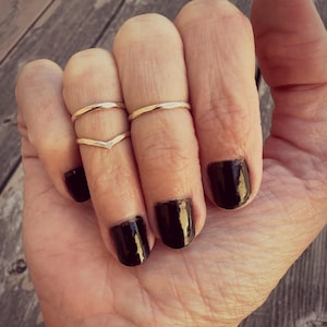 Midi Ringe ∙ Goldring Set ∙ Goldring ∙ Stapelringe ∙ Midiring ∙ Goldring ∙ Goldring ∙ Stapelringe ∙ Goldring ∙ Goldring