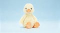 Jellycat Bashful Duckling Plush Toy NWT Authentic With Dust Bag Original Medium product logo