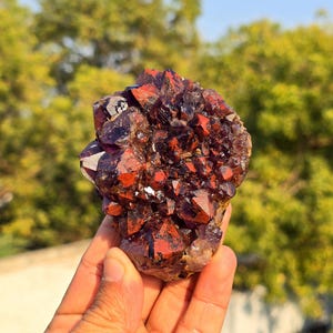Rare Auralite 23 Amethyst Cluster 07: Super 7 Elestial Geode