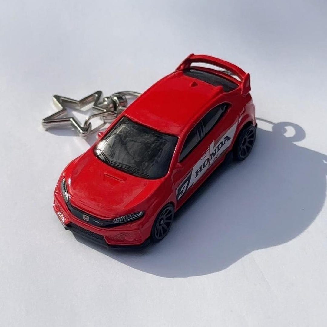 Honda Civic Type R Keychain - Etsy