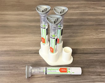ZepStand: Low-Profile GLP-1 Stiftständer