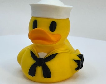 Navy Sailor Duck: US Navy Petty Officer Tribute, Military Gift, 3D Printed