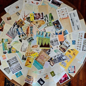 50 Bilder aus Vintage Büchern & Zeitschriften für Collage Arts, Scrapbooking und Journals