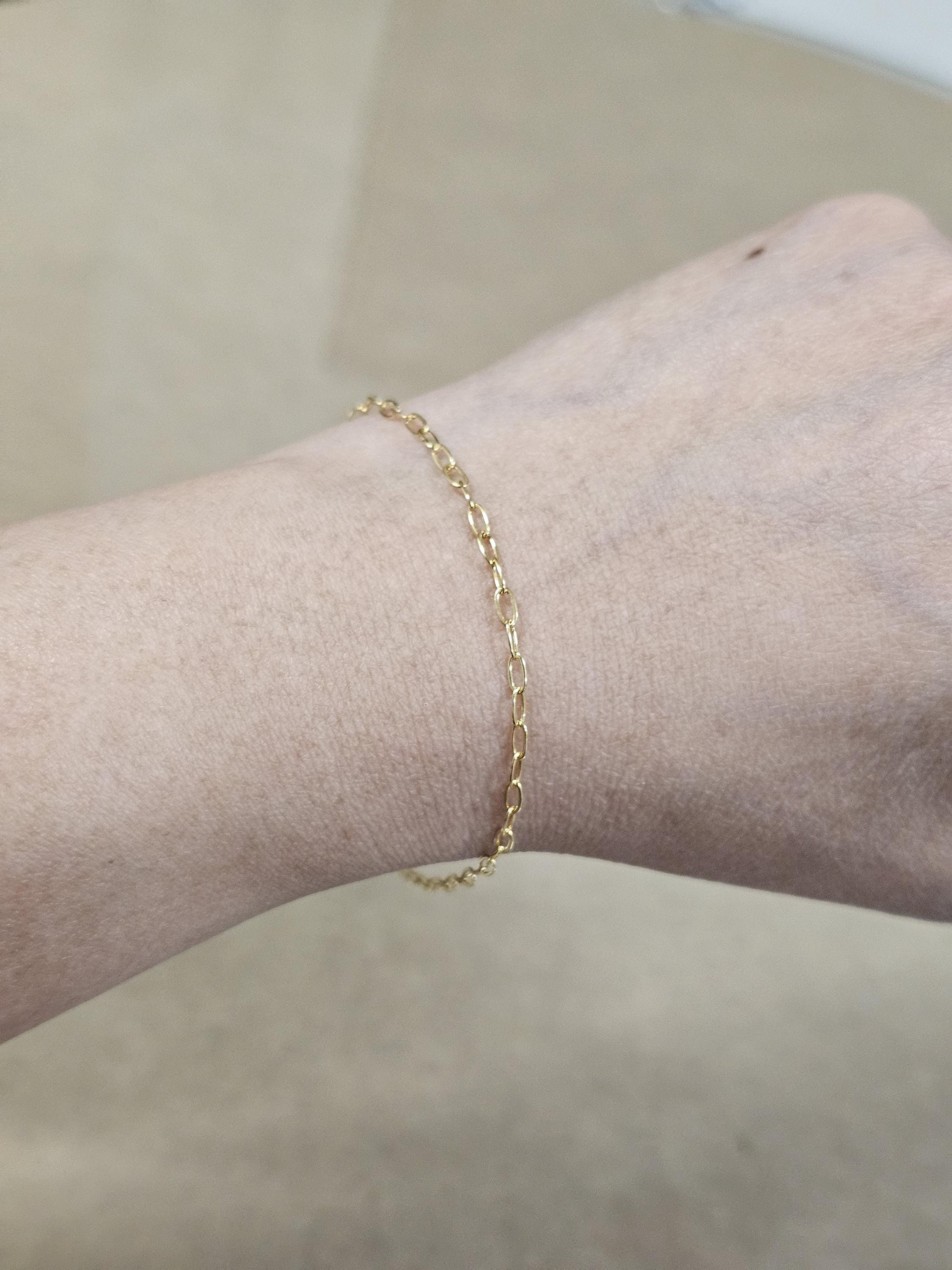 18k Saudi Gold Bracelet - Etsy