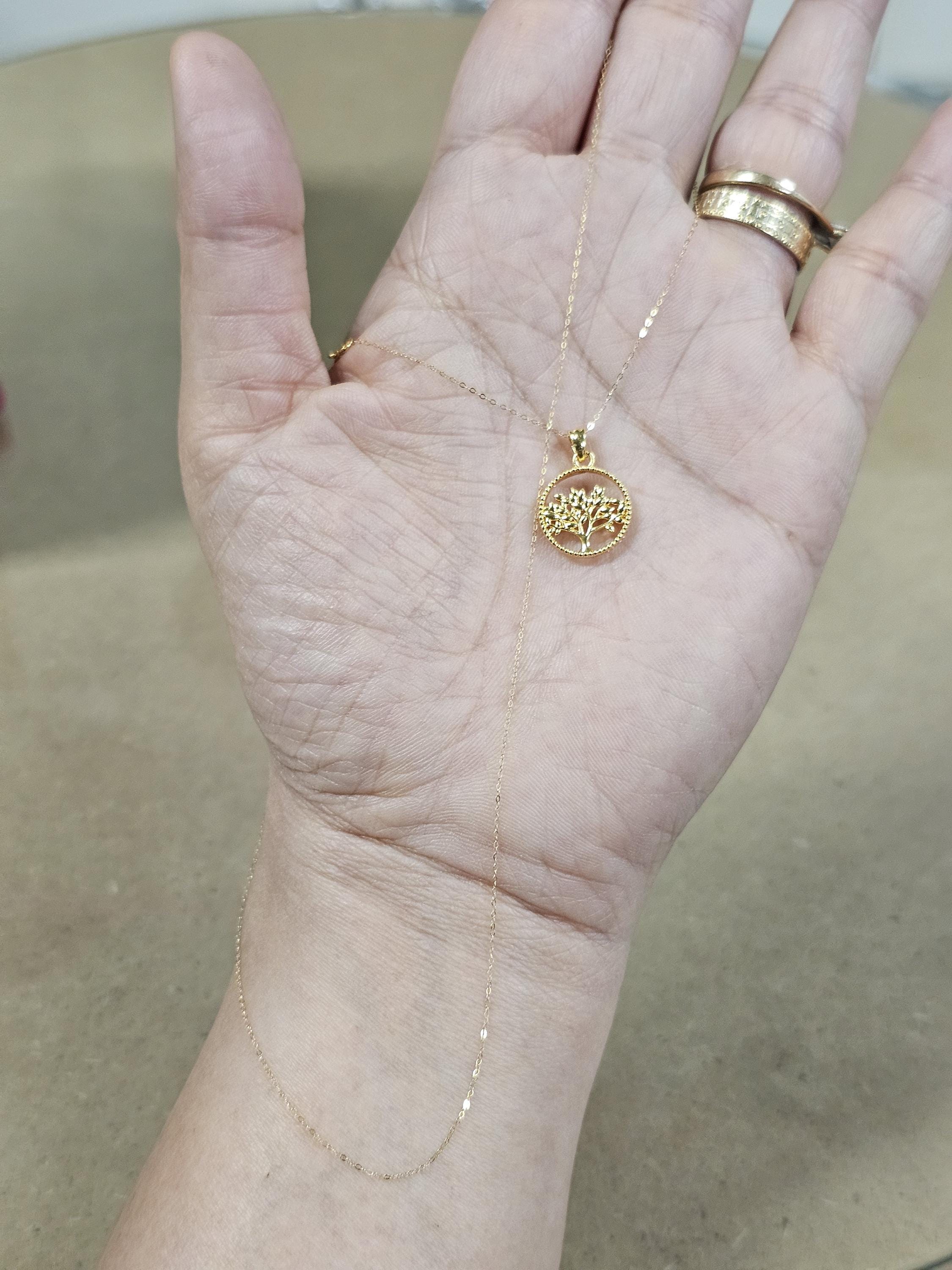 18k Saudi Gold Pendant - Etsy