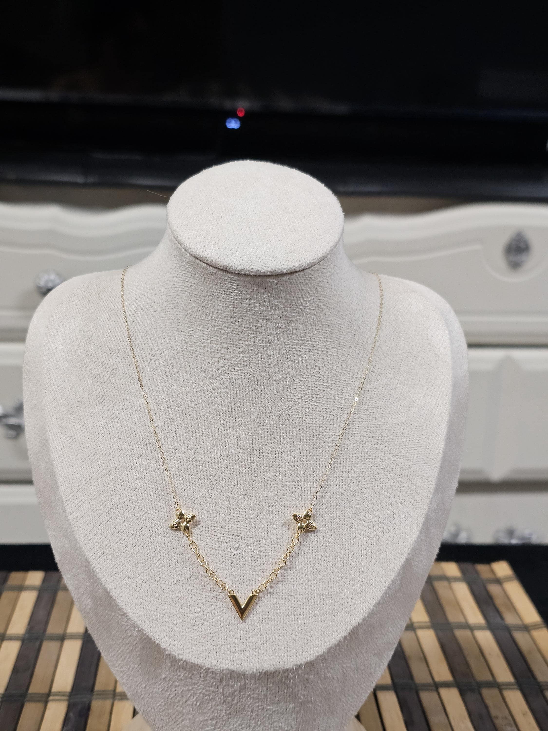 C*イ様 ペンダント　ゴールド Saudi Gold (0.30 grams) 18k Saudi Gold Pendant - Etsy