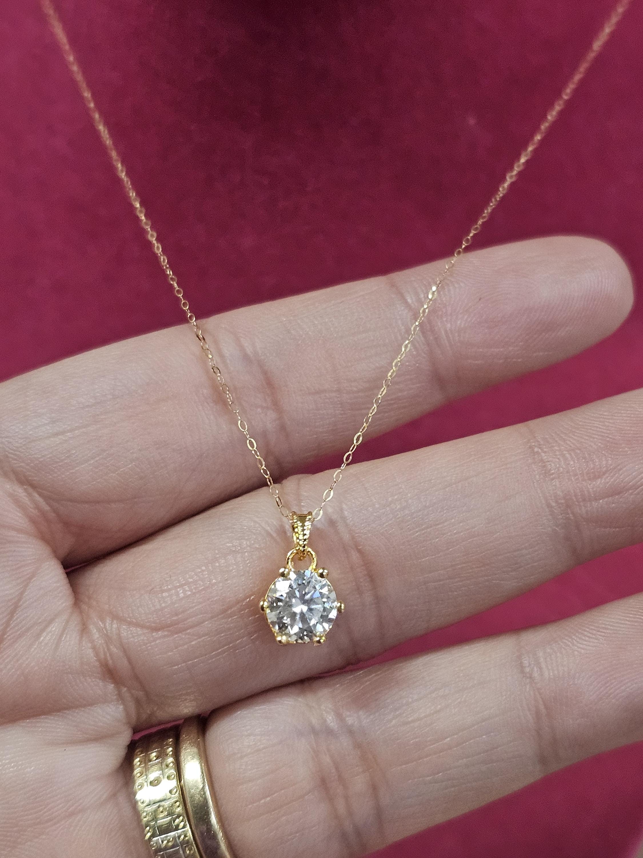 ゴールド ペンダントトップ　18k Saudi Gold 18k Saudi Gold - Etsy