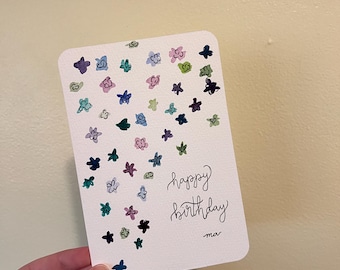 Set di biglietti d'auguri con ptura diamante fai da te da 6