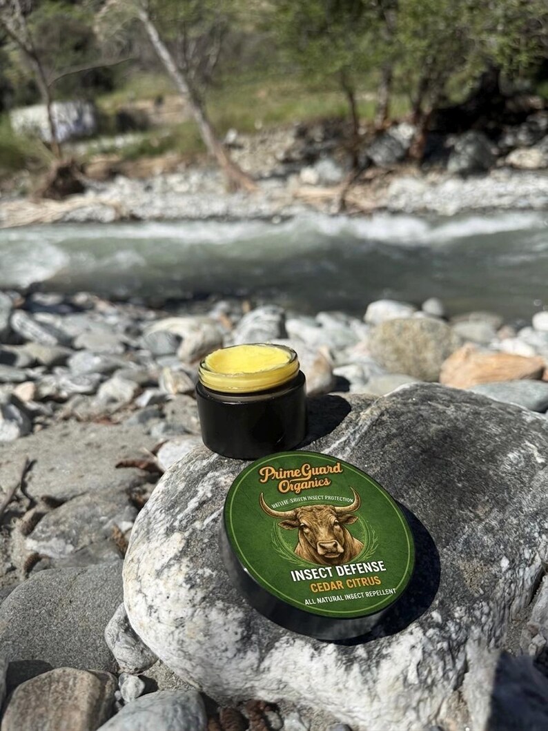 Protector Bug Balm Primeguard Insect Deterent Balm | Cedar Citrus | Deet-free Botanical ...