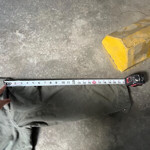 Giacca vintage Carhartt Detroit J97 Mos Green Small immagine 4