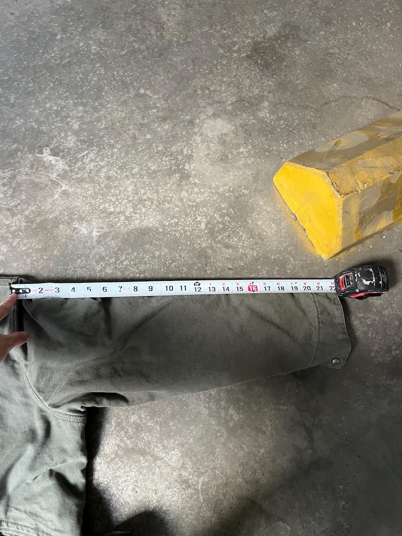 Giacca vintage Carhartt Detroit J97 Mos Green Small immagine 4