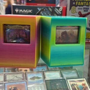 Command Station 100 – Commander TCG Deck Box STL | Digital Download for 3D Printing