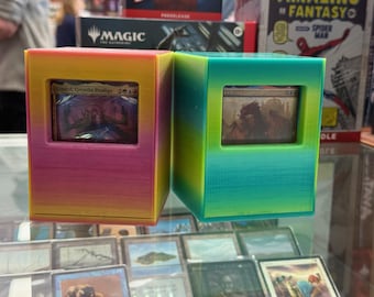Command Station 100 – Commander TCG Deck Box STL | Digital Download for 3D Printing