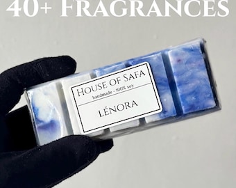 Más de 40 variedades de ceras aromáticas de soja natural – Ceras aromáticas con fragancias intensas – Elige tu aroma – Ceras aromáticas artesanales – Ambientadores para el hogar