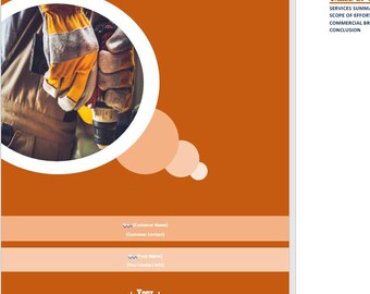 Profesjonalny szablon oferty dla branży handlowej (budownictwo, HVAC, hydraulika, kontrakty)