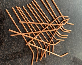 Handmade Copper Drinking Straws – Bend Design, Moscow Mule Barware