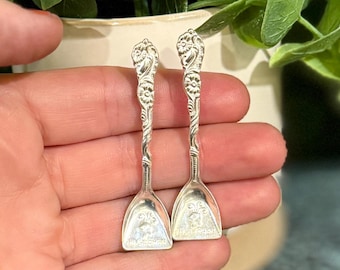 Vintage Veracruz Porcelain & Bellini Silverplate Set of 6 Espresso