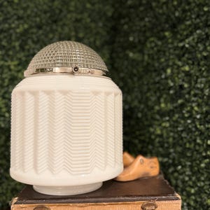 Very Rare Antique Art Deco Ceiling Light Cover/Fixture