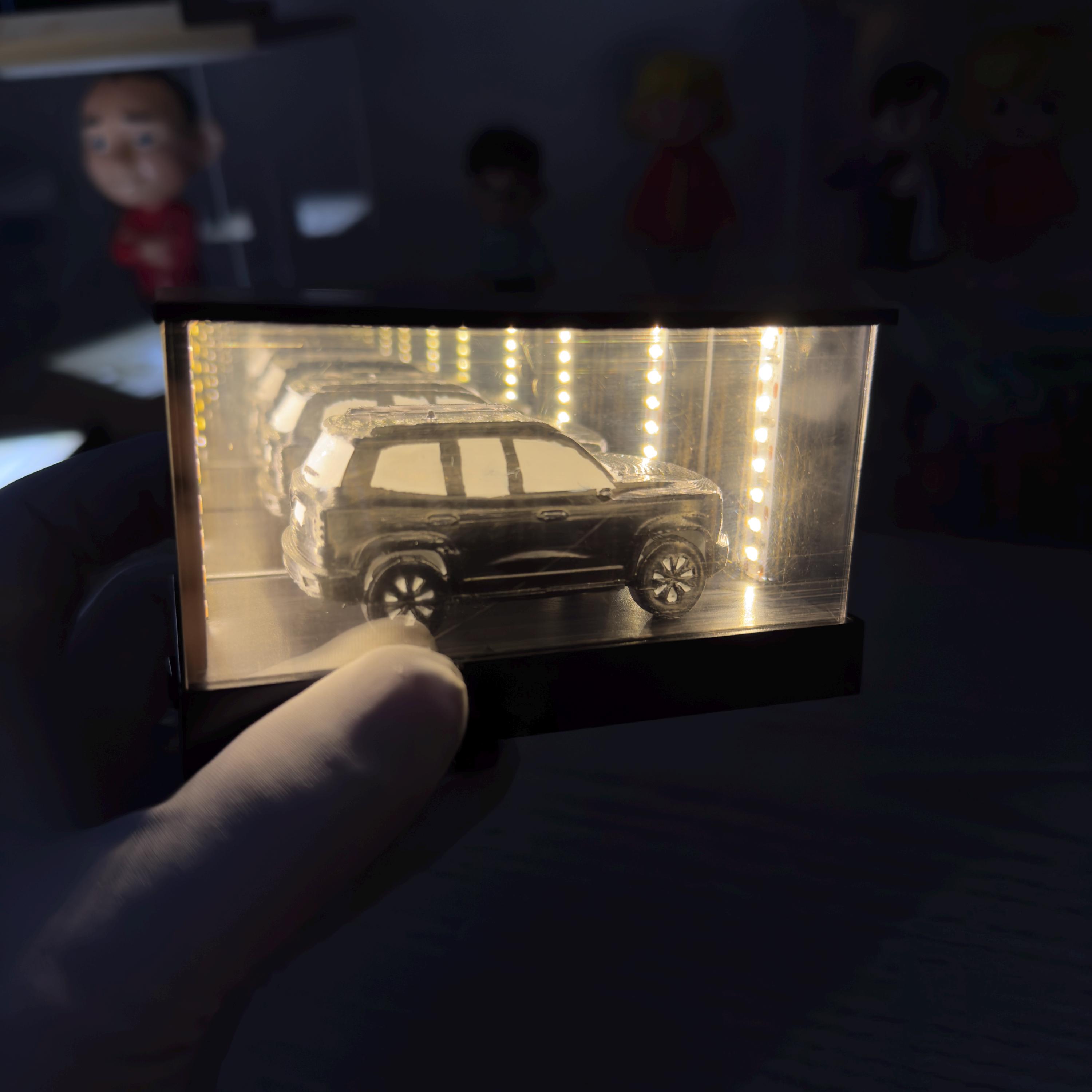 3d-printed Infinity Garage Key Holder, Car Garage Key Holder Wall Mount ...