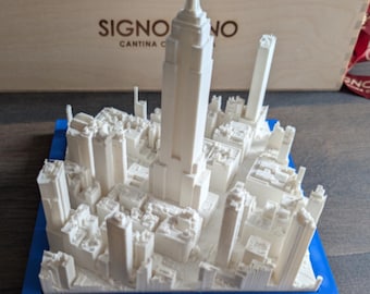 Empire State Building Crystal Figurine by Crystal World - Etsy