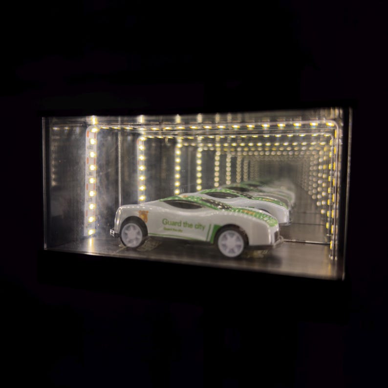 3d-printed Infinity Garage Key Holder, Car Garage Key Holder Wall Mount ...