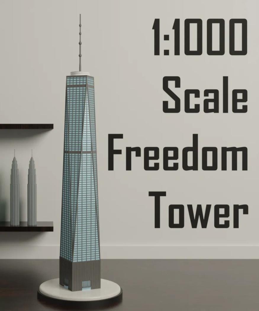 Freedom Tower Model - Etsy
