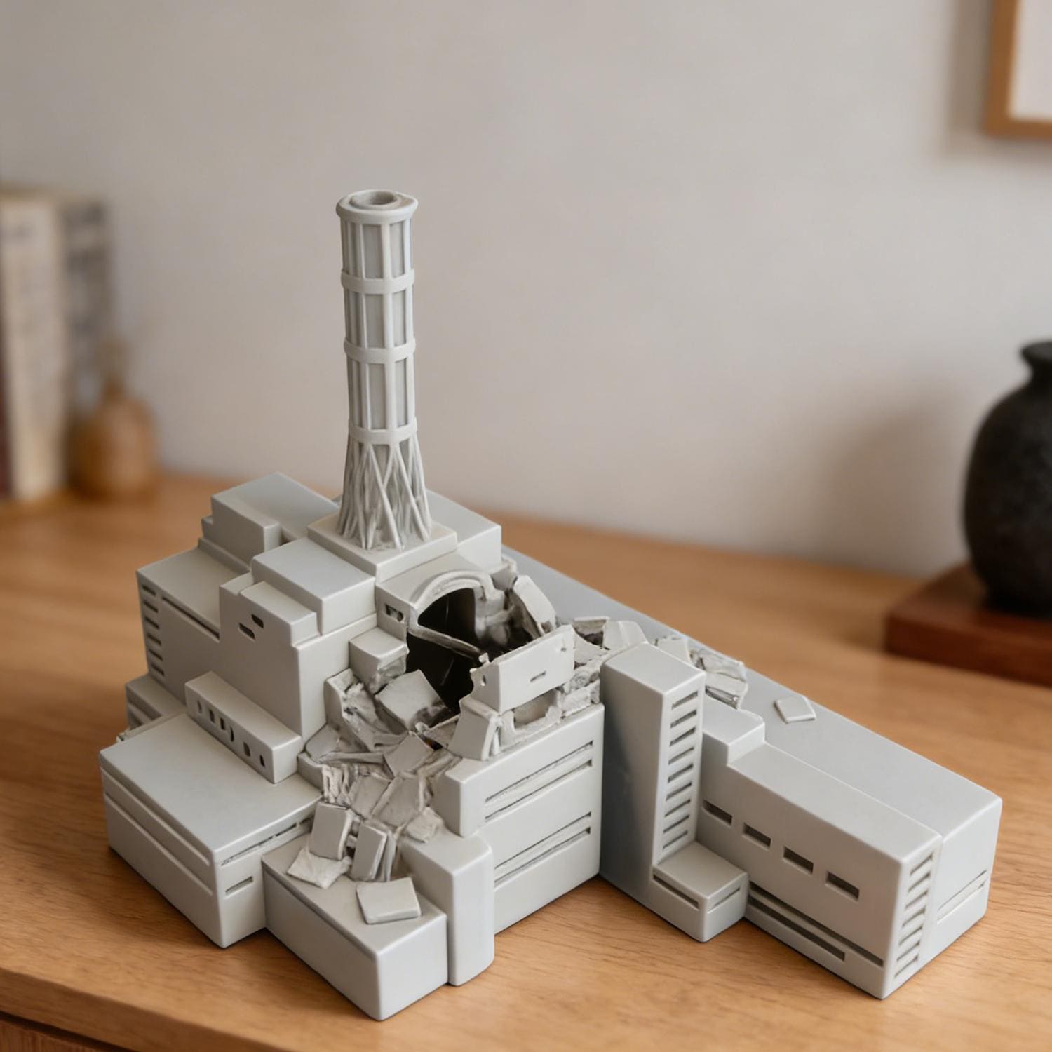 3D Printing of Building Model of Chernobyl Nuclear Power Plant in ...