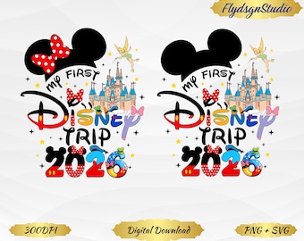 Magical Kingdom Family Trip 2026 SVG Bundle (Digitaler Download)