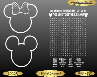 Lustiges interaktives Disney PNG, warten in Schlange Puzzle Png, Disney Papa Png, Disney Mama Png, Disneyworld Png, Wortsuch Png