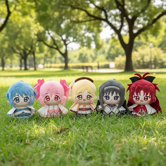 Magical Girl Madoka Plush Toy: 10cm Plushie | Mami Kyoko Sayaka