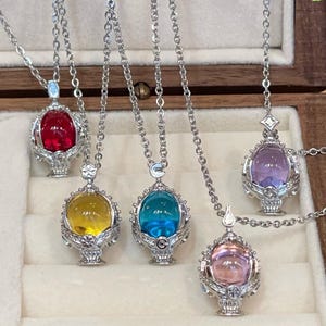 Joyería Soul Gem: collar inspirado en Magical Girl, accesorio de cosplay de anime