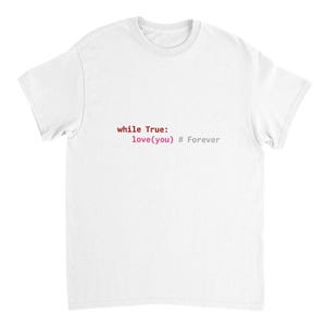 Walentynki w kodzie Pythona Kocham Cię na zawsze zdjęcie 3