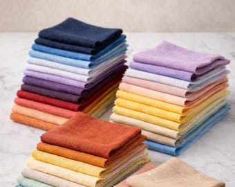 Sandwashed Tencel Linen Fabric | 140gsm Lightweight | Sewing Gift for Her | Housewarming & Wedding Décor | 145cm Wide