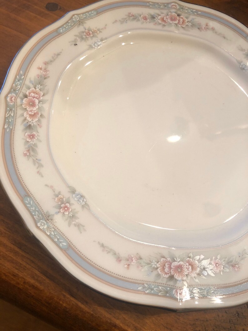 5 Noritake Ivory China Salad Plates and 3 Dessert Plates 7293 Etsy