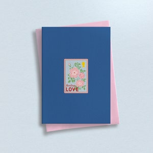 Envío de sello de amor – Tarjeta de felicitación benéfica