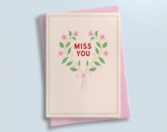 Miss You – Charity Greeting Card