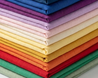 Lightweight Tencel Linen Fabric by the Yard | 70Lyocell 30% Linen | 135gsm | 145cm Wide | Blouse Dress Curtain