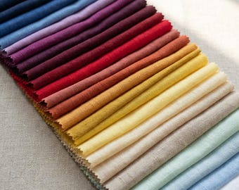 Lightweight Tencel Linen Fabric by the Yard | 70 Lyocell 30% Linen | 125–130gsm | 150cm Wide | Blouse Dress Curtain