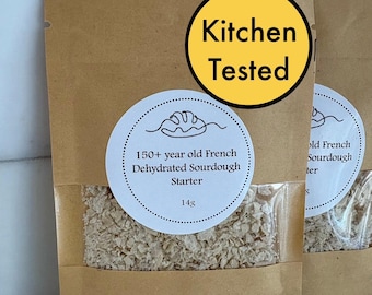 Kitchen Tested 150+ Year Old French Dehydrated Sourdough Starter