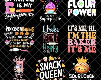 Baking Queen PNG, Bäcker Geschenk, Cookie Lady Backen Mama Shirt Png, Lustiges Geschenk Konditor, Foodie Geschenk, Lustige Übung Png, Backen Liebhaber