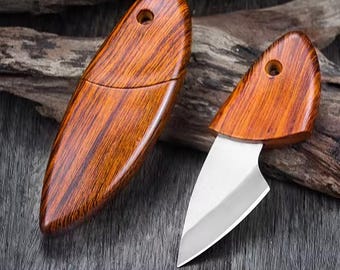 Mini Pocket Knife - Personalized EDC Folding Knife - Small Keychain Knife for Men & Women - Groomsmen Gift -Lightweight -Handheld Box Opener