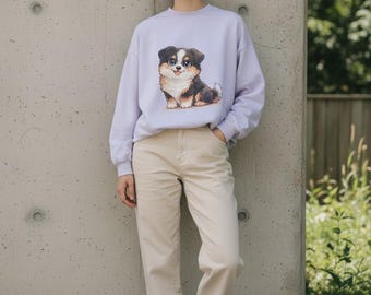 Kawaii dog sweatshirt