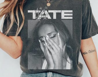 Vintage Tate McRae T-shirt, Miss Possessive Tour Shirt, 90s Bootleg Style Pop Star Graphic Tee, Retro Portrait Monochrome Shirt