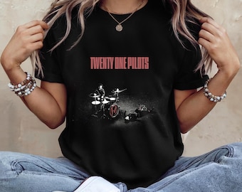 Twenty One Pilots Band Shirt, Vintage Twenty One Breach Music Tour Shirt, The Clancy Tour Breach, Comfort Colors Black Tee.