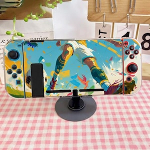 Nintendo Switch Case Soccer Fan Gift | World Cup Football Hard Shell Cover | OLED Lite Switch 2 Gaming Accessory